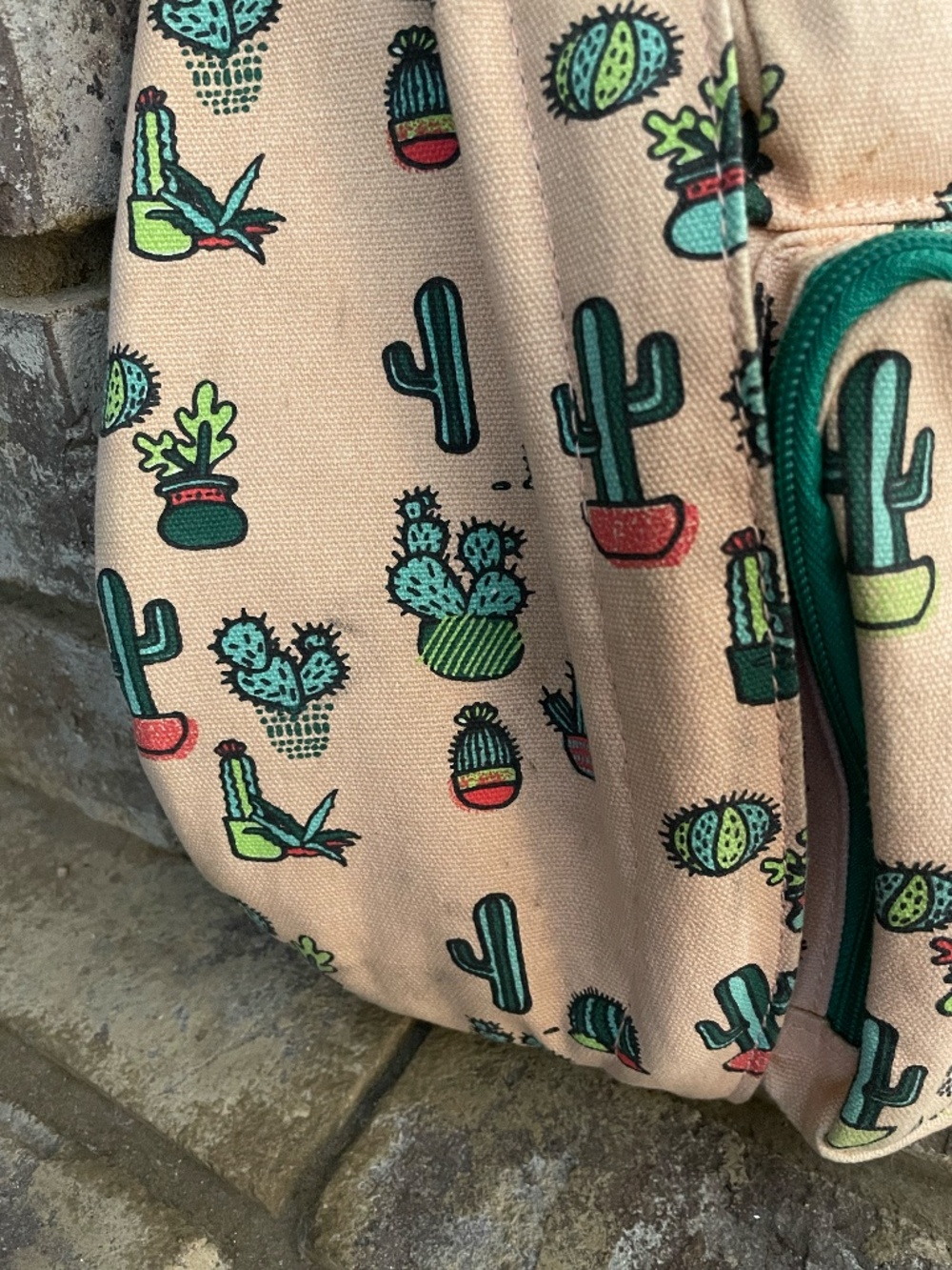 KAVU Rope Bag, Cactus/succulent pattern - Picture 7 of 8